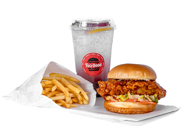 Meal C1: Tso-Good Chicken Sandwich.