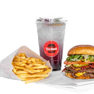 Meal B4: Double Da-Deluxe Cheeseburger